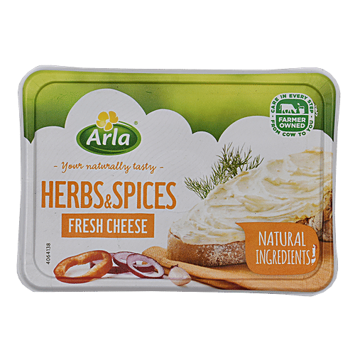 ARLA Fresh Cheese - Herbs & Spices, 150 g  