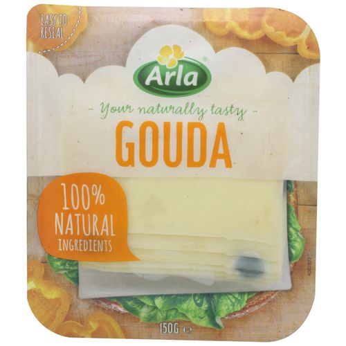 ARLA Cheese - Gouda, 150 g  100% Natural Ingredients