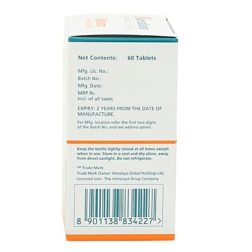 Himalaya Wellness Neem Tablets, 60 pcs For Skin Wellness, Controls Acne