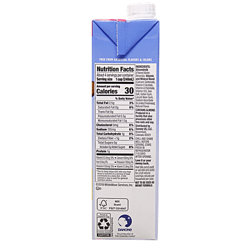 Buy Silk Almond Milk Unsweet, NONGMO, Imported Online at Best Price