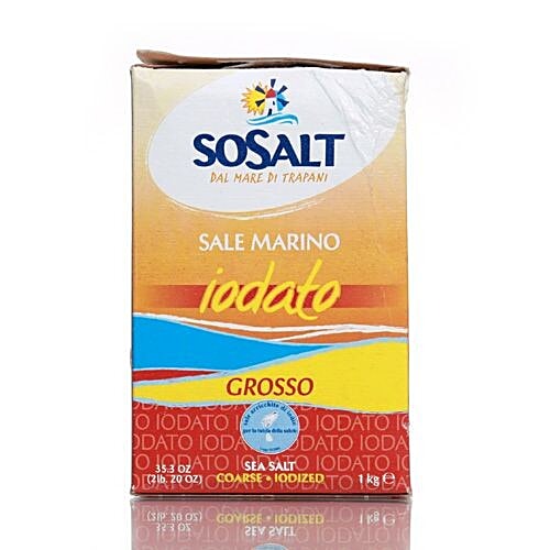 Buy SoSalt Sea Salt Coarse Iodized Online at Best Price of Rs null