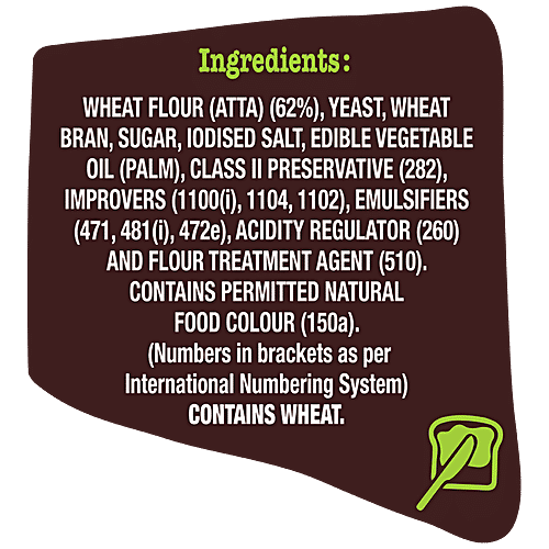 Buy Britannia Bread 100 Whole Wheat 450 Gm Online at the Best Price of