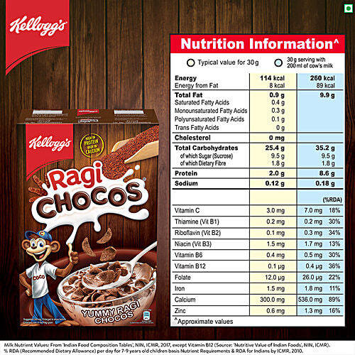 Kelloggs Chocos Ragi, 350 g  