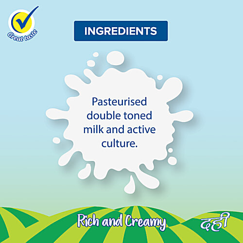 Nestle  Dahi, 400 g Pouch 