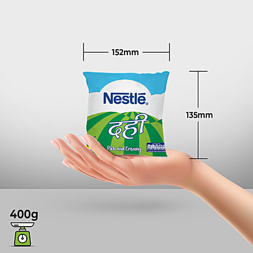 Nestle  Dahi, 400 g Pouch 