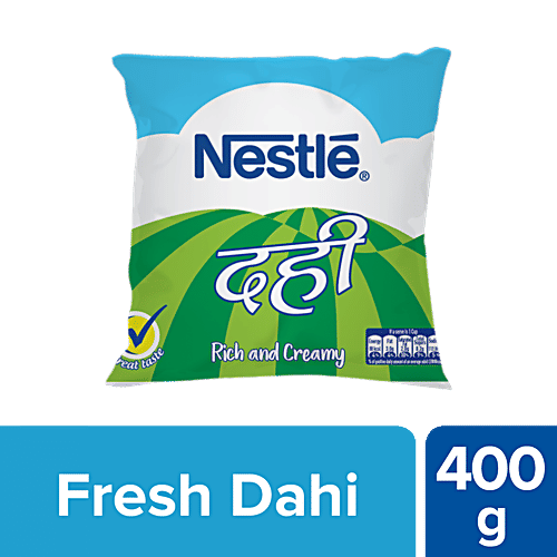 Buy Nestle Dahi Fresh Naturally 400 Gm Online at the Best Price of Rs 30 bigbasket