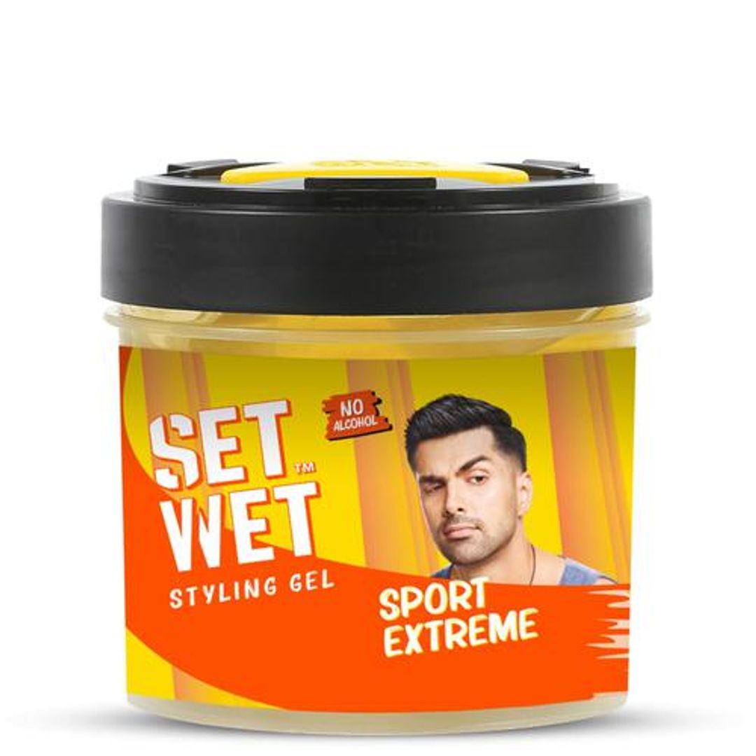 Set Wet Styling Hair Gel for Men - Sport Extreme, 250 ml 