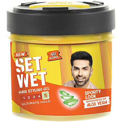 Set Wet Styling Hair Gel for Men - Sport Extreme, 250 ml