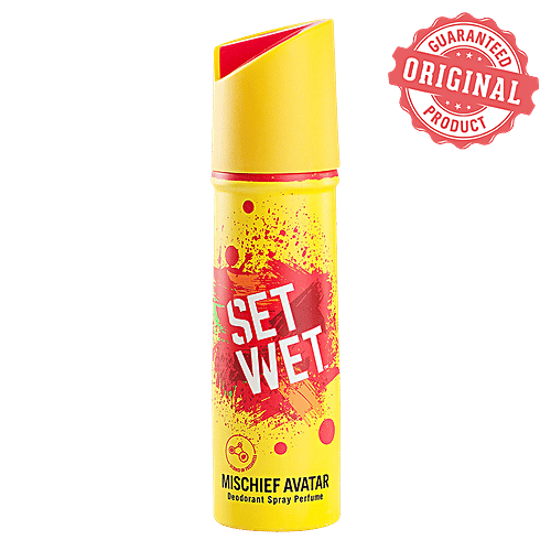 Set Wet Mischief Avatar Deodorant & Body Spray Perfume For Men, 150 ml  