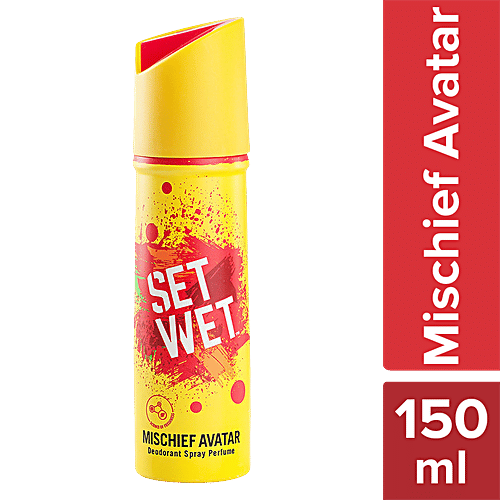 Set Wet Mischief Avatar Deodorant & Body Spray Perfume For Men, 150 ml  