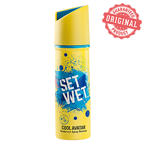 Set Wet Cool Avatar Deodorant & Body Spray Perfume For Men, 150 ml  