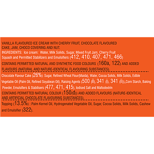 Buy Mother Dairy Ice Cream Cake Chocolate 1 Ltr Online at the Best