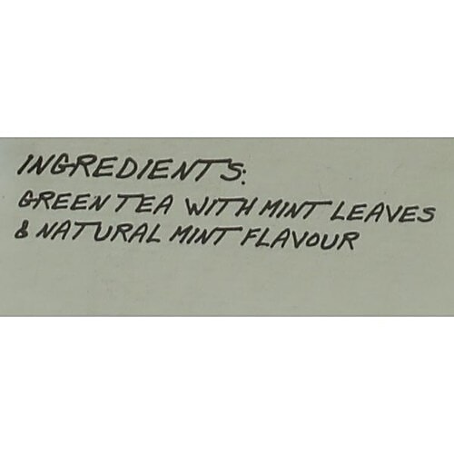 Tealia Green Tea - Mint, Bio-Degradable, 40 g (20 Bags x 2 g each) 