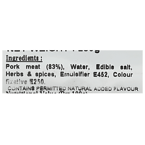 La Carne Sausage - Traditional Pork Kransky, 280 g Pouch 
