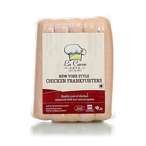 La Carne Sausage - New York Style Chicken Frankfurers, 300 g Pouch 