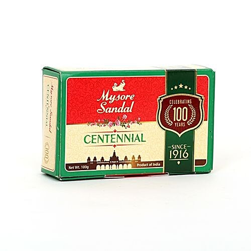 Mysore Sandal Bathing Soap - Centennial, 100 g  