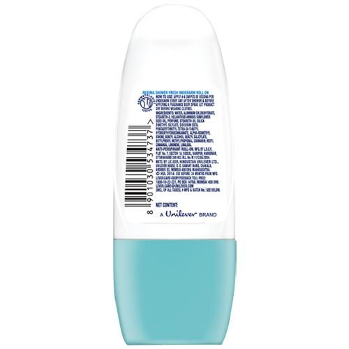 Rexona Underarm Roll On Deodorant For Women - Shower Fresh, 50 ml  