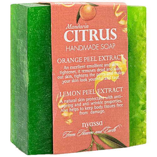 Nyassa Mandarin Citrus Handmade Soap, 150 g  