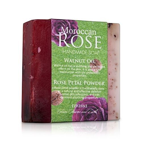 Nyassa Moroccan Rose Handmade Soap, 150 g