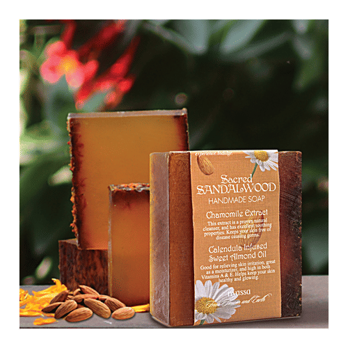 Nyassa Sacred Sandalwood Handmade Soap, 150 g  
