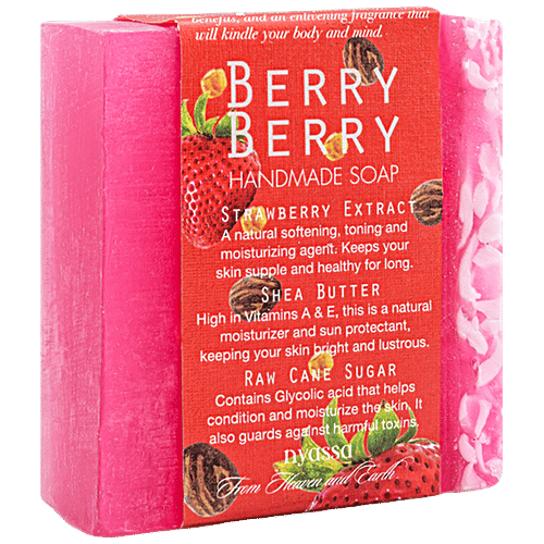 Nyassa Berry Berry Handmade Sugar Soap, 150 g
