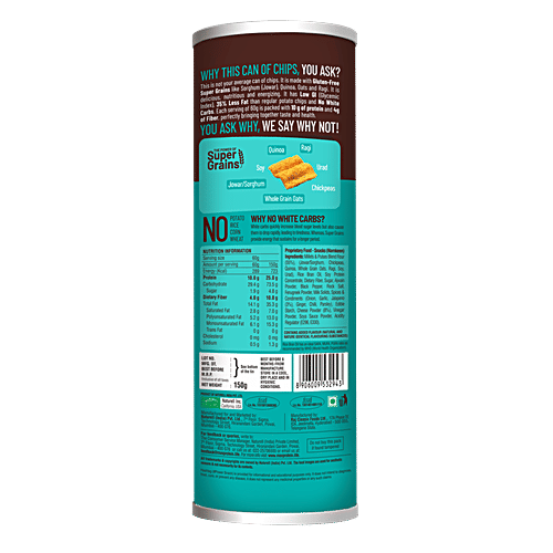 RiteBite Max Protein Chips - Cheese & Jalapeno, 150 g  