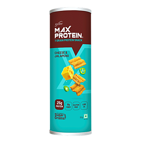RiteBite Max Protein Chips - Cheese & Jalapeno, 150 g  