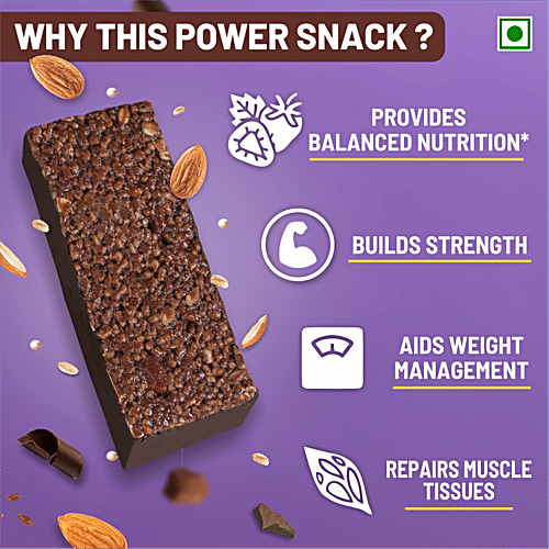 RiteBite Max Protein Choco Almond 30g Protein bar, 100 g  Zero Added Sugar