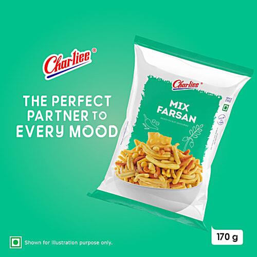 Charliee Namkeen - Mix Farsan, 170 g  Zero Trans Fat