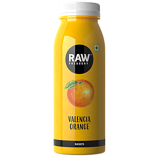 Raw Pressery Cold Extracted Juice - Valencia Orange, 250 ml  