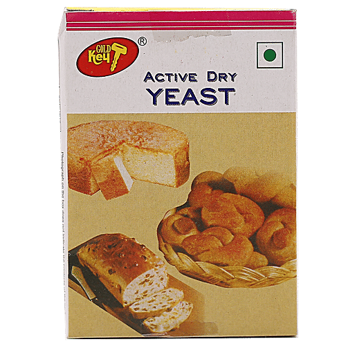 Buy Gold Key Active Dry Yeast 25 Gm Online at the Best Price of Rs 44