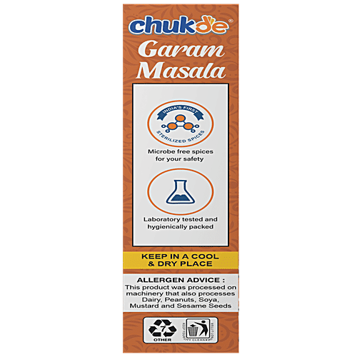 Chukde Garam Masala Powder, 100 g  