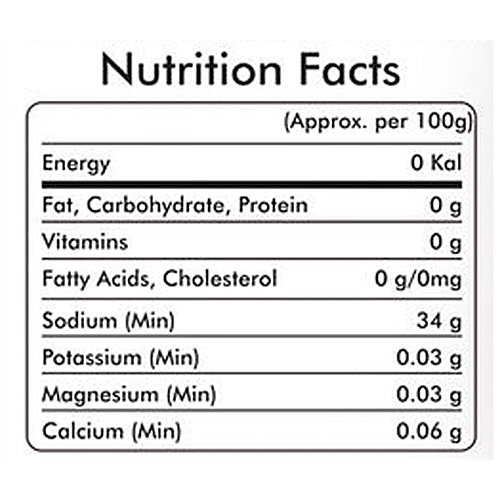 Natureland Organics Nature land Himalayan Pink Rock Salt/Meeth, 500 g, Packet, 500 g Pouch 