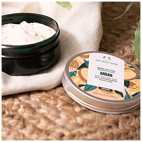 The Body Shop Body Butter - Wild Argan Oil, 200 ml Nourishes