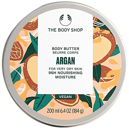 The Body Shop Body Butter - Wild Argan Oil, 200 ml Nourishes