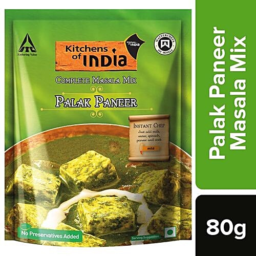 Kitchens Of India Masala Mix - Palak Paneer, 80 g  