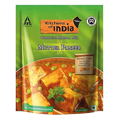 Kitchens Of India Masala Mix - Mutter Paneer, 80 g  