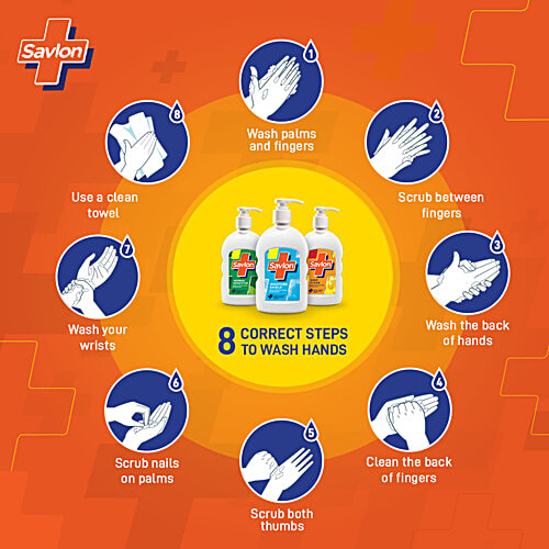 Savlon Herbal Sensitive pH Balanced Liquid Handwash, 200 ml  