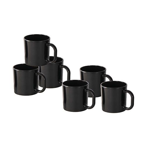 Buy Iveo Melamine Coffee Cup Set Smart Black Online at 