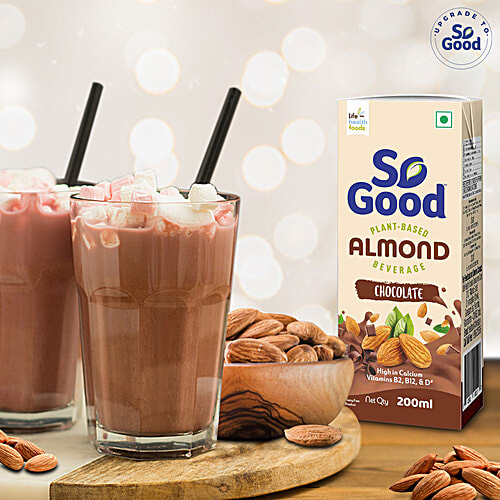 So Good Almond Milk - Chocolate, 200 ml  