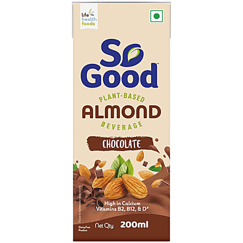 So Good Almond Milk - Chocolate, 200 ml  