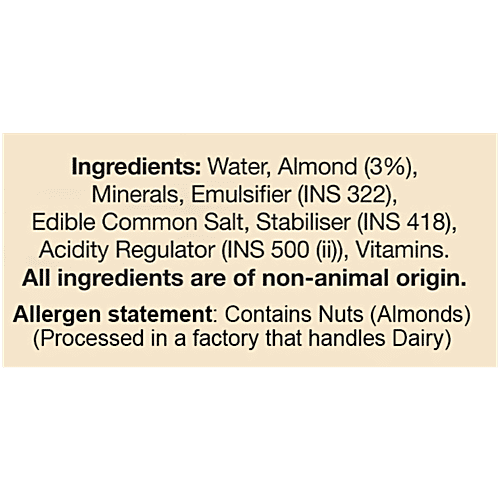 So Good Plant-Based Almond Beverage - Unsweetened, No Added Sugar, 1 L  