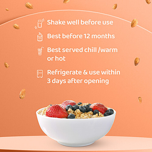 So Good Plant-Based Almond Beverage - Unsweetened, No Added Sugar, 1 L  