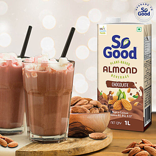 So Good Almond Milk - Chocolate, 1 L  