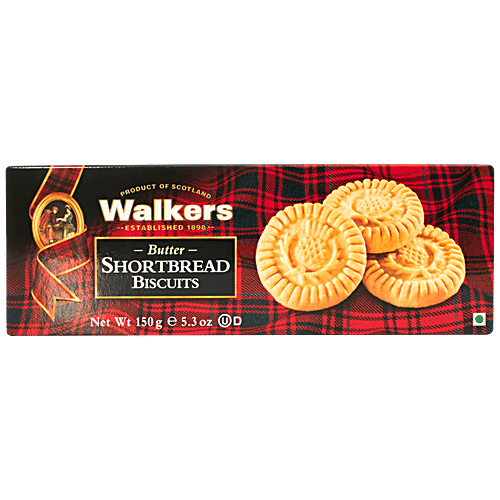 Walkers Walkers Shortbread Round, 150 g  No Artificial Colours, Flavourings or Preservatives