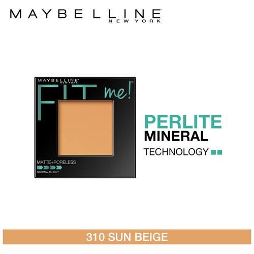 Maybelline New York Fit Me Matte + Poreless Powder - 310 Sun Beige, 8.5 g  