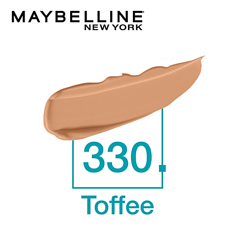 Maybelline New York Fit Me Matte+Poreless Liquid Foundation With Pump - 330 Toffee, 30 ml  