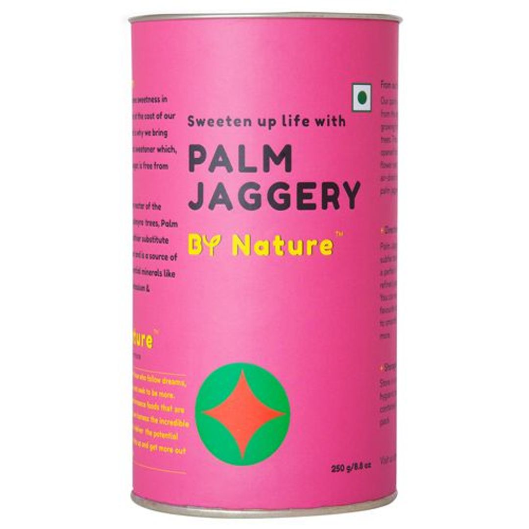 By Nature Palm Jaggery, 250 g Tin