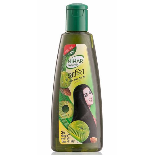Buy Nihar Hair Oil - Shanti Badam 175 ml Online at Best Price. of Rs 49 -  bigbasket
