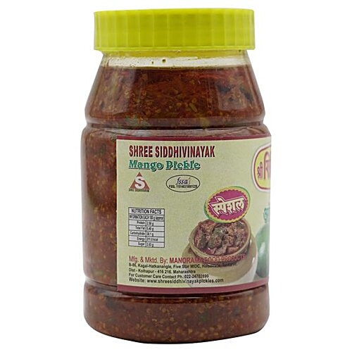 Shree Siddhivinayak Pickle - Mango, 500 g